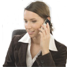 Woman on mobile